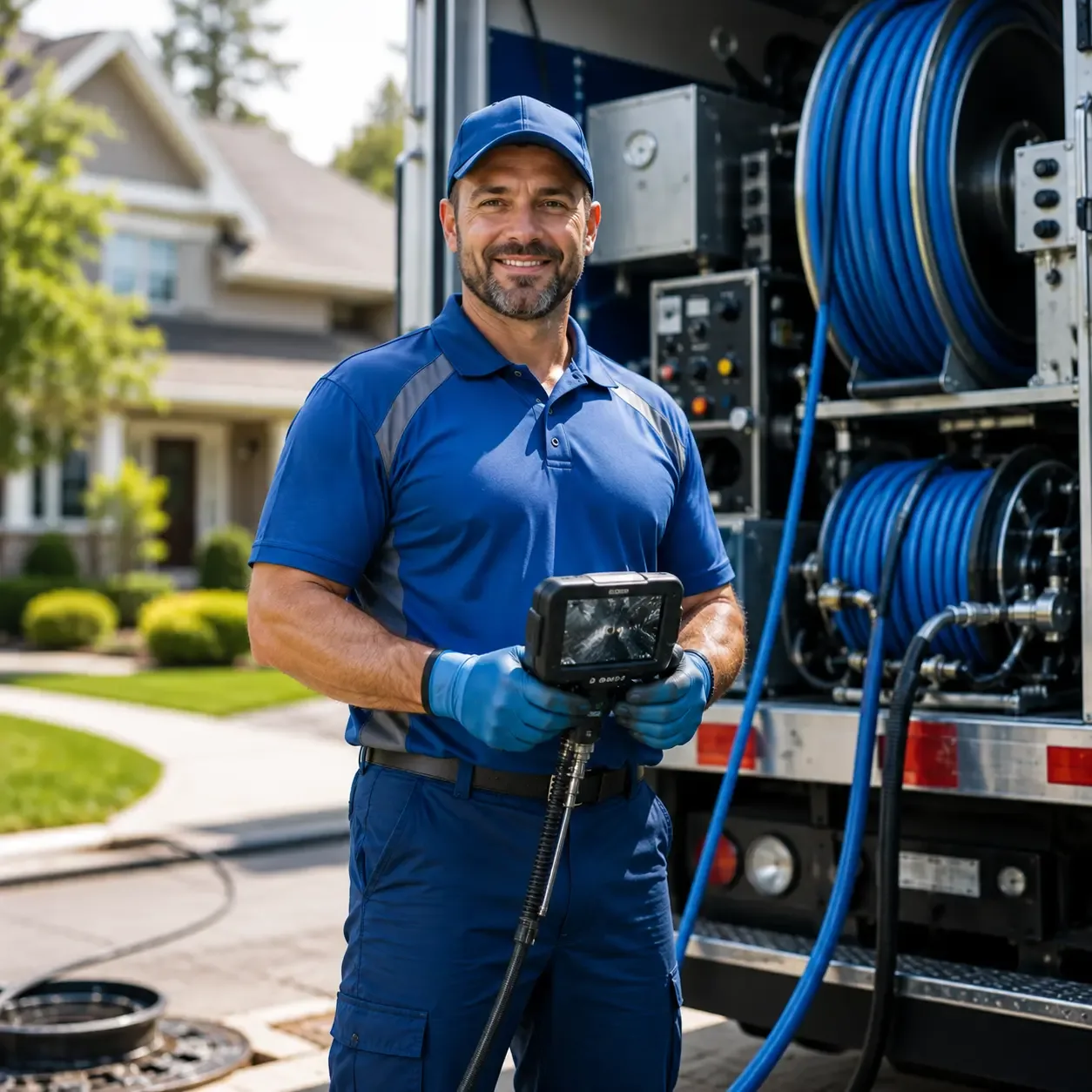 Local outdoor drain cleaning specialists in Douglas City, CA